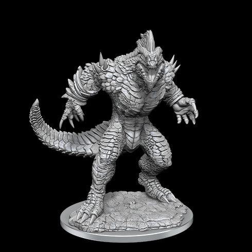 D&D Nolzurs Marvelous Unpainted Miniatures Lizardfolk Render