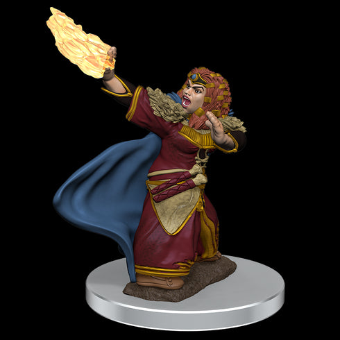 D&D Premium Miniatures Wave 7 Dwarf Wizard Female