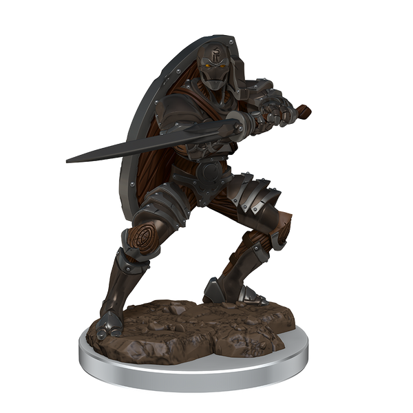 D&D Premium Miniatures Wave 7 Warforged Fighter Male