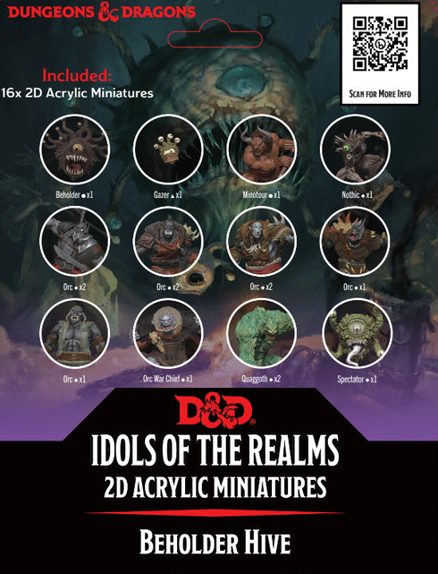 D&D Idols of the Realms Beholder Hive 2D Set