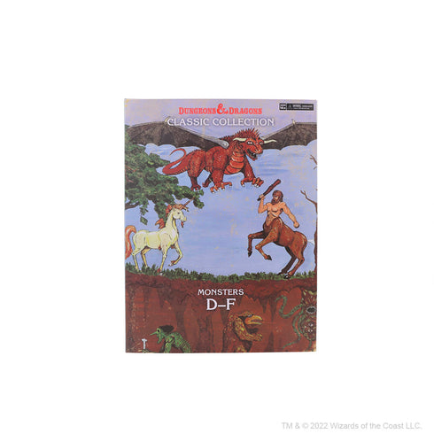 D&D Classic Collection Monsters D-F