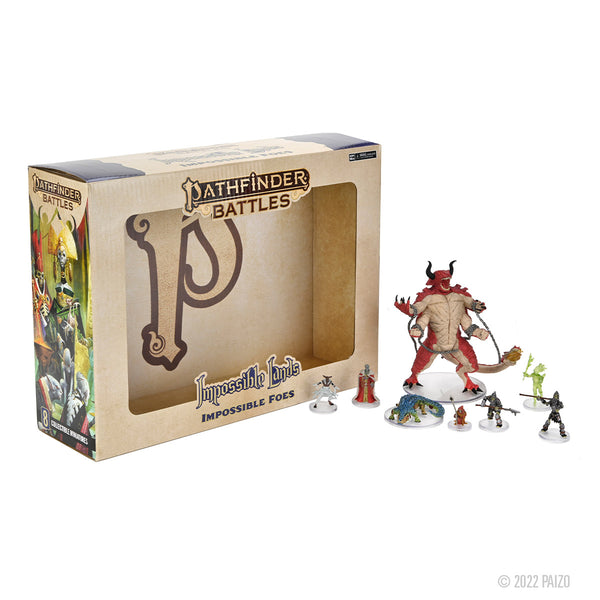Pathfinder Battles Impossible Lands Impossible Foes Boxed Set
