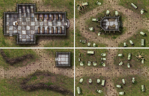 Box of Adventure RPG Maps & Tokens Coast of Dread