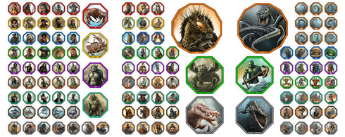 Box of Adventure RPG Maps & Tokens Coast of Dread