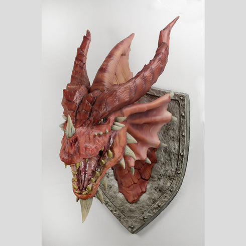 ORDER IN ITEM - Red Dragon Trophy Plaque