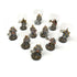 Arcknight Flat Plastic Miniatures - Dwarven Draugr Warband - 10 2D Minis