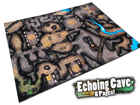 Arcknight Flat Plastic Miniatures - 5E Starter Set - Hardbound Support - Deluxe Edition