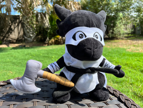 Plush - Kaku the Black Kobold Monk - Gallant Goblin