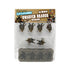 Arcknight Flat Plastic Miniatures - Dwarven Draugr Warband - 10 2D Minis