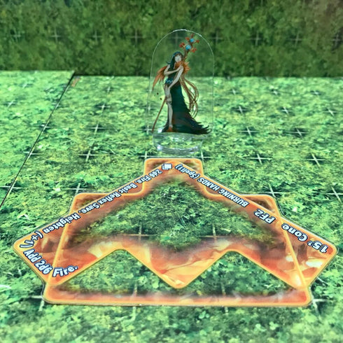 Arcknight Flat Plastic Miniatures - Pathfinder Generic Spell Effects 2.0 (3 pages)