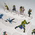 Arcknight Flat Plastic Miniatures - Legendary Games Alien Codex - 56 2D Minis Preorder