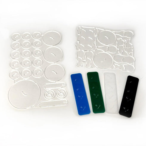 Arcknight Flat Plastic Miniatures - 5E Starter Set - Hardbound Support - Deluxe Edition