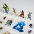 Arcknight Flat Plastic Miniatures - Legendary Games Sampler - 62 2D Minis