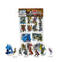 Arcknight Flat Plastic Miniatures - Legendary Games Sampler - 62 2D Minis