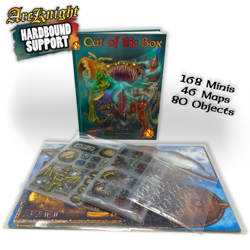 Arcknight Flat Plastic Miniatures - Out of the Box: Encounters for 5th Edition