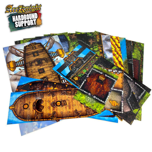 Arcknight Flat Plastic Miniatures - Out of the Box: Encounters for 5th Edition