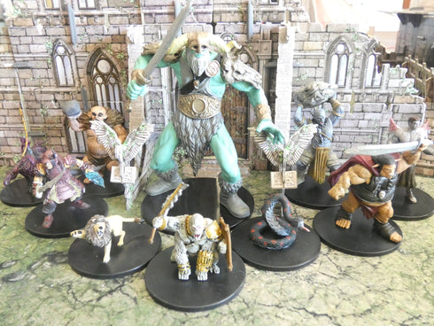 THE RPG MINI HUNTER TPK Pack: Total Party Kill Pack - 50 Minis!