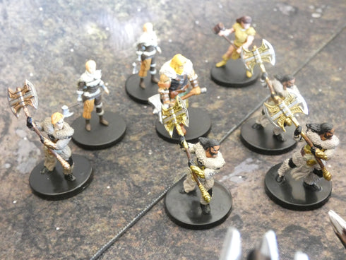 RPG Mini Hunter Barbarian Encounter Pack - 8 Prepainted Minis