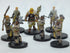 RPG Mini Hunter Barbarian Encounter Pack - 8 Prepainted Minis