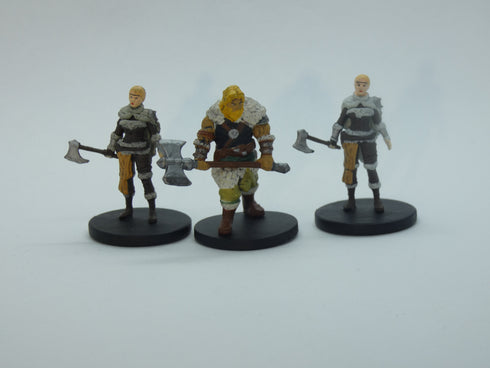 RPG Mini Hunter Barbarian Encounter Pack - 8 Prepainted Minis