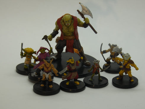 RPG Mini Hunter Goblin Encounter Pack - 8 Prepainted Minis
