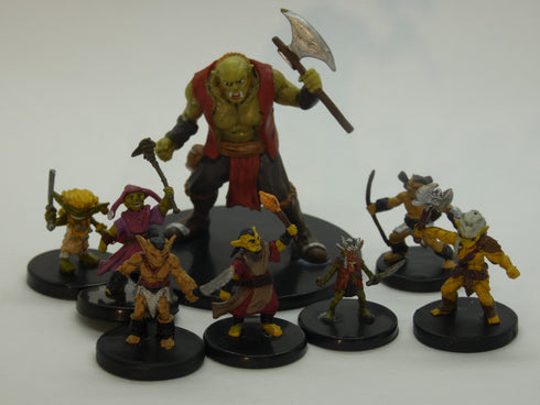 RPG Mini Hunter Goblin Encounter Pack - 8 Prepainted Minis