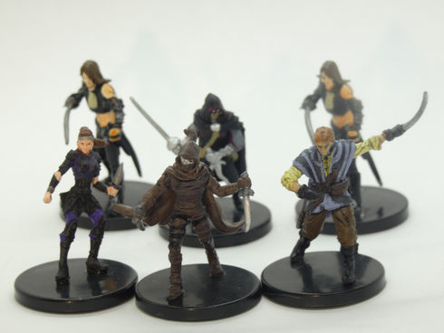 RPG Mini Hunter Rogue Encounter Pack - 6 Prepainted Minis