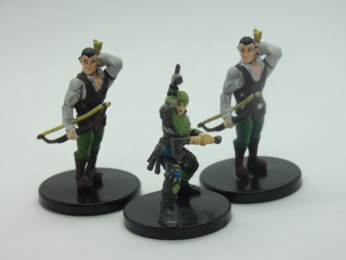 RPG Mini Hunter Bandit Encounter Pack - 7 Prepainted Minis