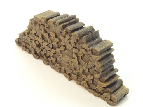 WizKids 4D Settings Encampment - Pile of Chopped Wood - Neatly Stacked