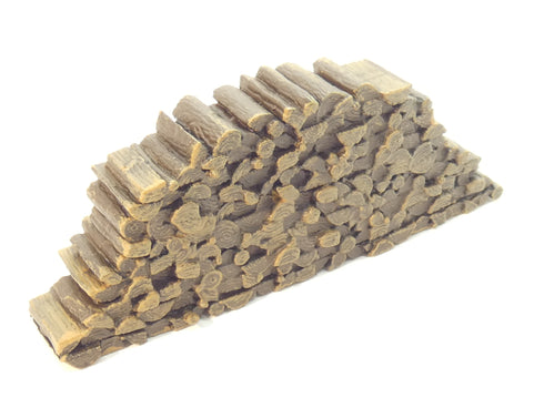 WizKids 4D Settings Encampment - Pile of Chopped Wood - Neatly Stacked