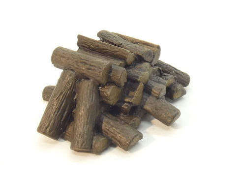 WizKids 4D Settings Encampment - Pile of Chopped Wood - Haphazardly Stacked