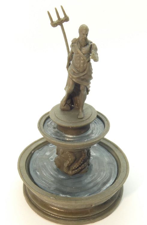 WarLock Tiles Accessory Marketplace: Fountain with Statue