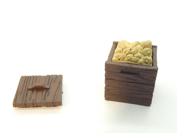 WarLock Tiles Accessory Marketplace: Square Crate - Parsnips