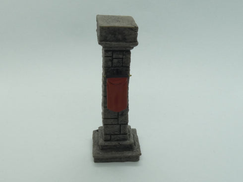 Wizkids 4D: Pools & Pillars - Pillar - with Flags & Torch