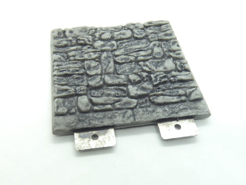 Wizkids 4D WarLock Tiles - Dungeon Full Height Walls set - 2” Stone Full Height Interior Walls