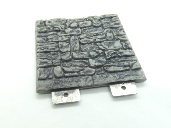 Wizkids 4D WarLock Tiles - Dungeon Full Height Walls set - 2” Stone Full Height Interior Walls