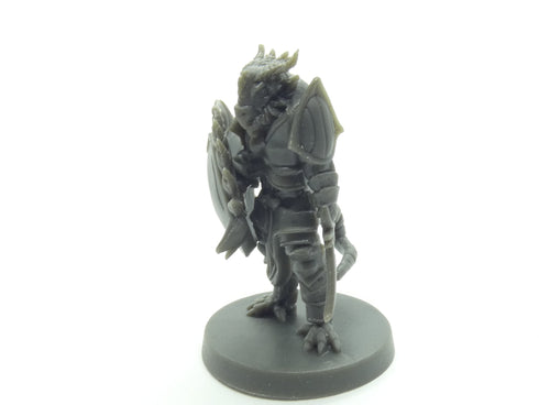 Blacklist Miniatures: Fantasy Series 1: Male Dragonkin Warrior