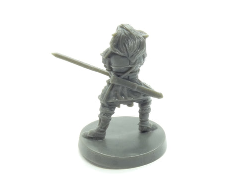 Blacklist Miniatures: Fantasy Series 1: Male Half-elf Fighter