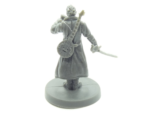 Blacklist Miniatures: Fantasy Series 1: Male Half-Orc Bard