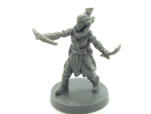 Blacklist Miniatures: Fantasy Series 1: Female Half-Orc Rogue