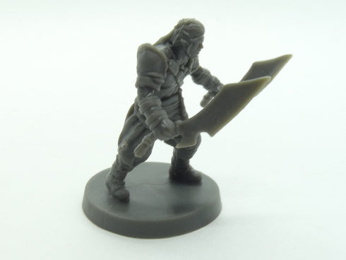 Blacklist Miniatures: Fantasy Series 1: Male Half-Elf Barbarian