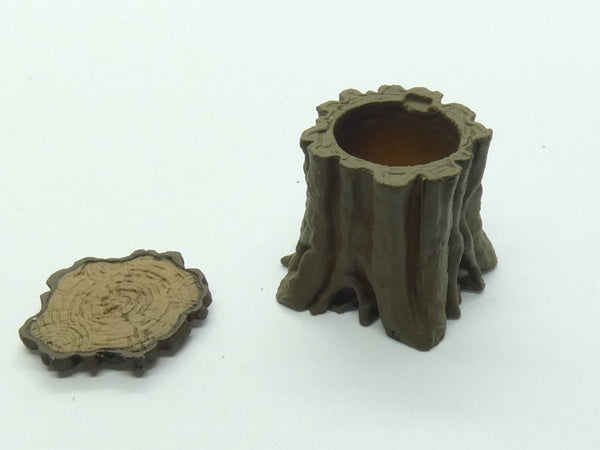 WarLock Tiles Accessory: Merchants - Hollowed Out Log with lid