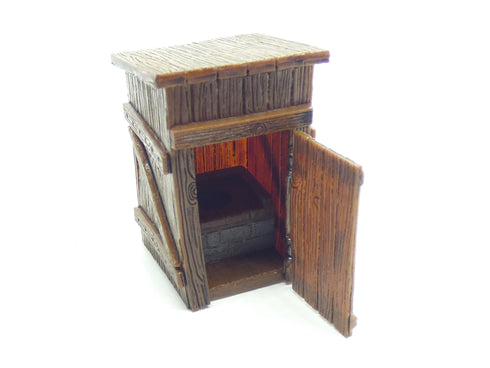 WarLock Tiles Accessory: Kitchen - Outhouse & Privy