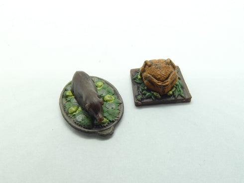 WarLock Tiles Accessory: Kitchen - Food - Roasted Turkey & Roast pig