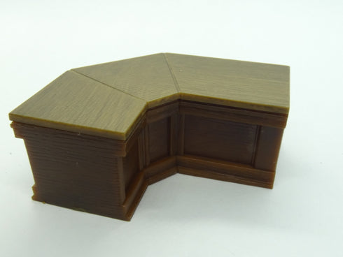 WarLock Tiles Accessory: Tavern - Bar 45 Degree Angle