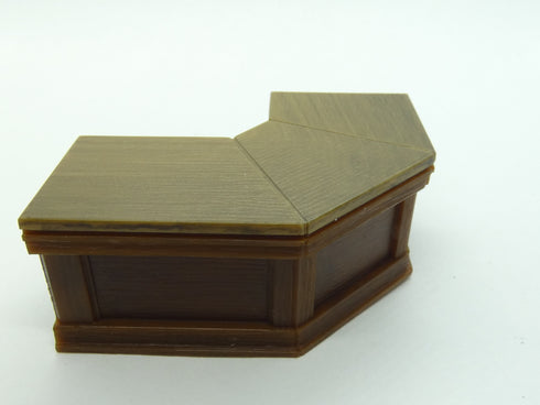 WarLock Tiles Accessory: Tavern - Bar 45 Degree Angle