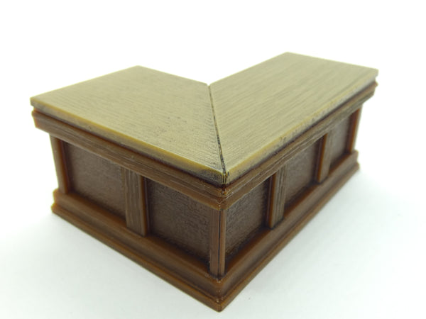 WarLock Tiles Accessory: Tavern - Bar L-Shape