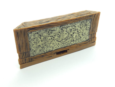 Warlock Tiles - Angles - 2” Plaster Exterior Inside Angled Half Walls