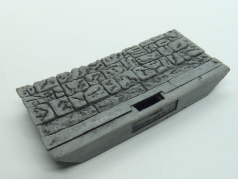 Warlock Tiles - Angles - 2” Stone Exterior Inside Angled Half Walls