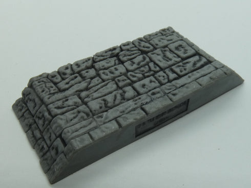 Warlock Tiles - Angles - 2” Stone Exterior Inside Angled Half Walls